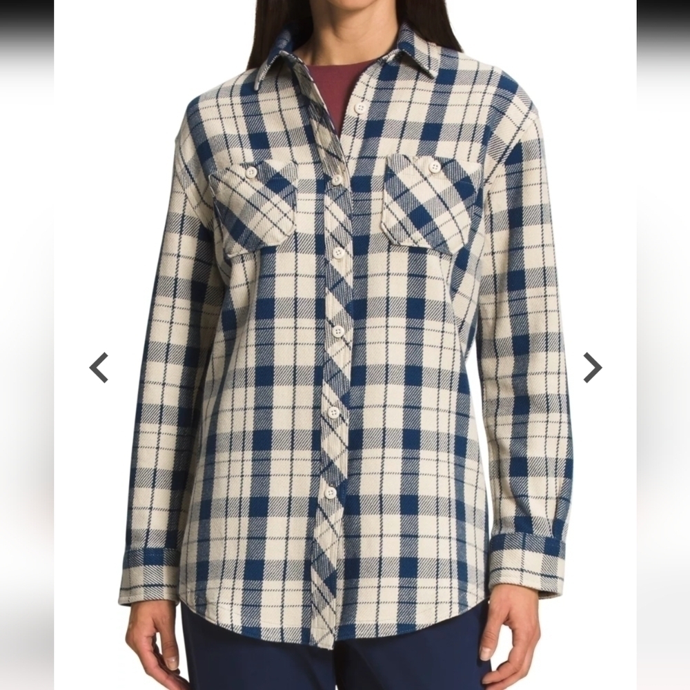 NWT The North Face Shirt  Plaid Twill Flannel Shirt Size XXL